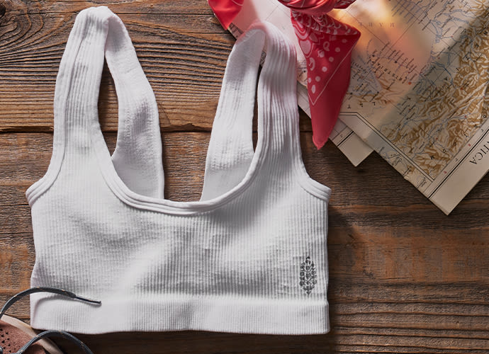 Shop FP Movement Sports Bras: White Bras