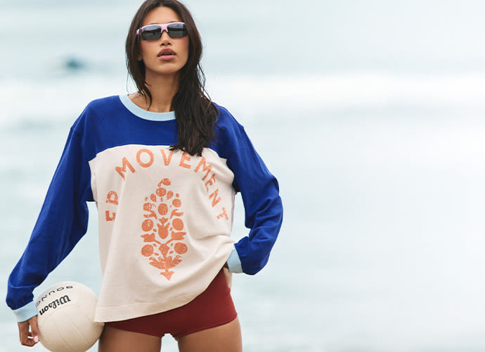 Shop Active Tops: Graphics + Logo
