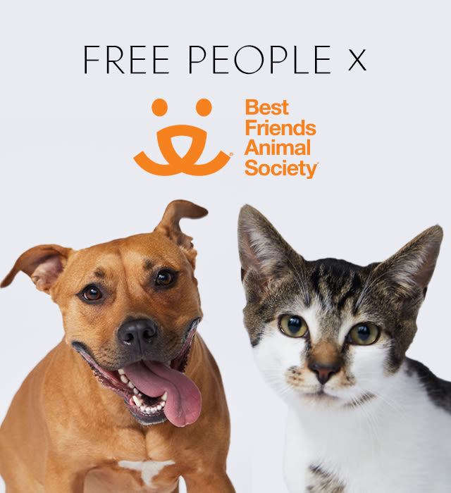 Free People x Best Friends Animal Society