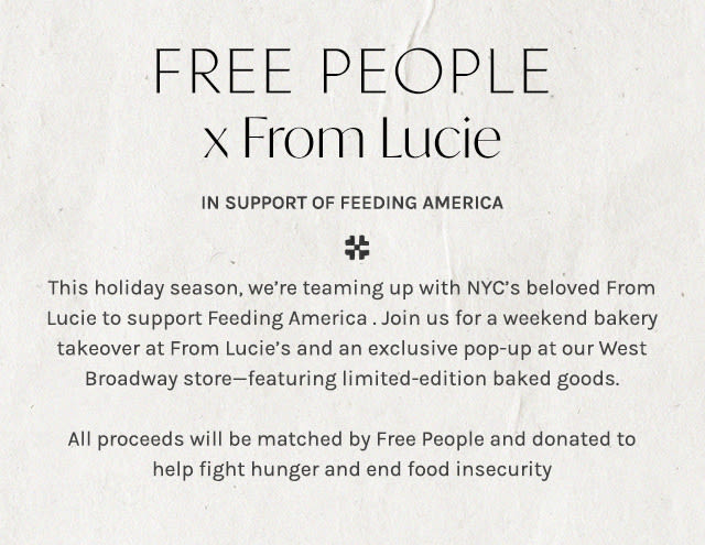 Free People X From Lucie