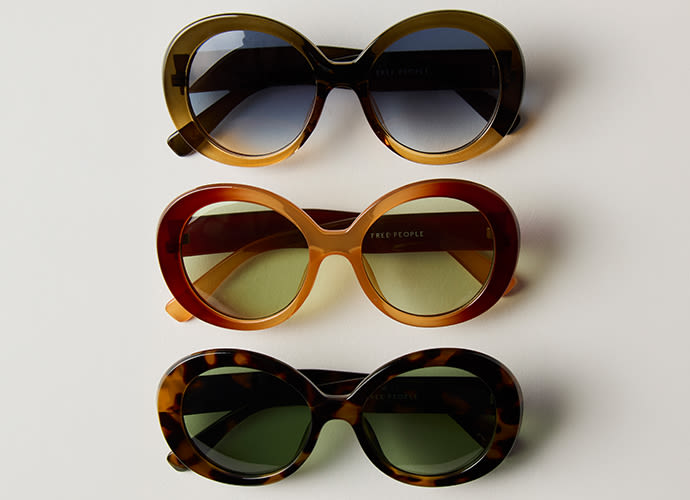 Shop FP Sunglasses: Oval + Round