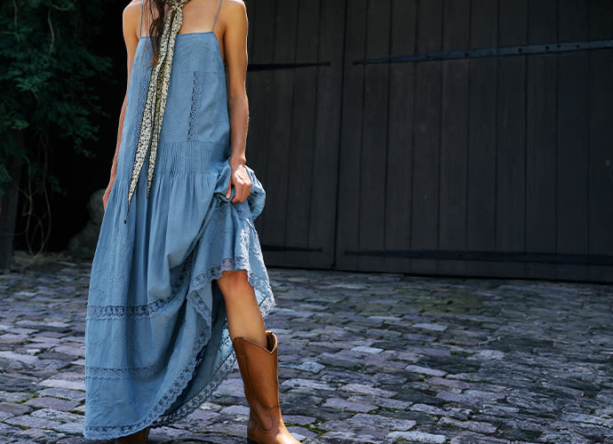Shop FP Dresses: Midi Dresses