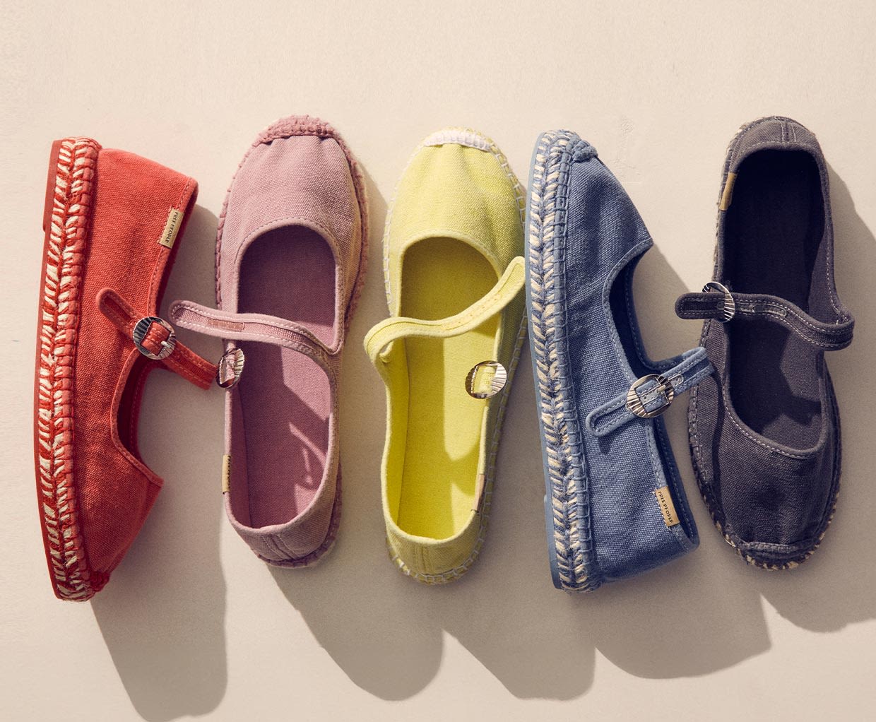 colorful espadrilles