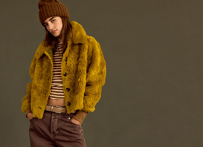 Shop FP Jackets: Fur Jackets