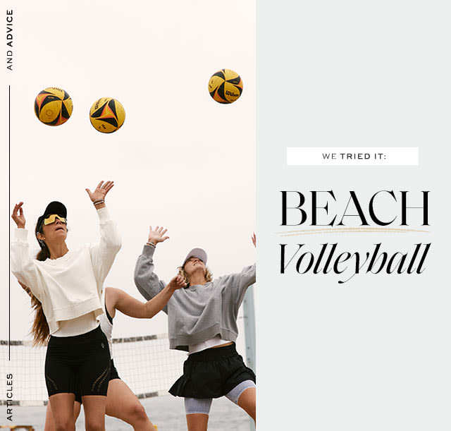 We Tried It: Beach Volleyball