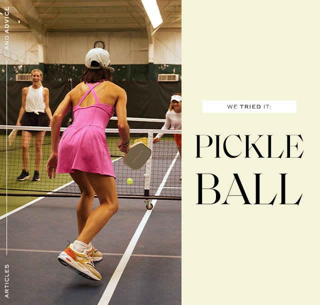 WE TRIED IT: Pickleball The summer sport that’s a total Hit.