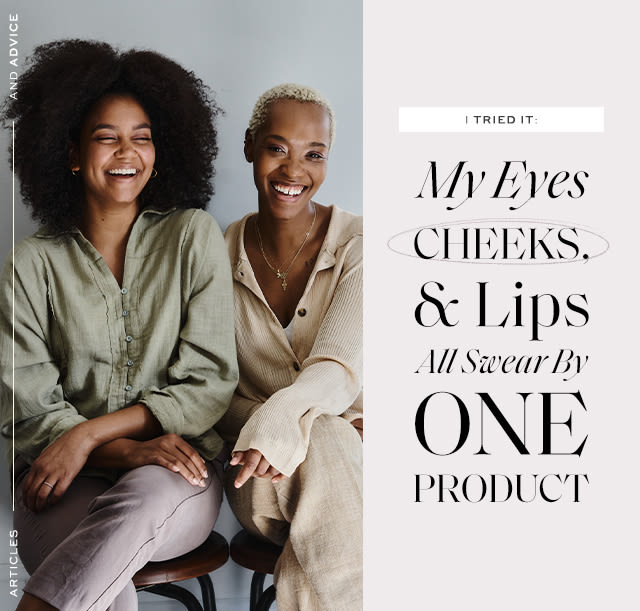 I Tried It: My Eyes, Cheeks, And Lips All Swear By One Product