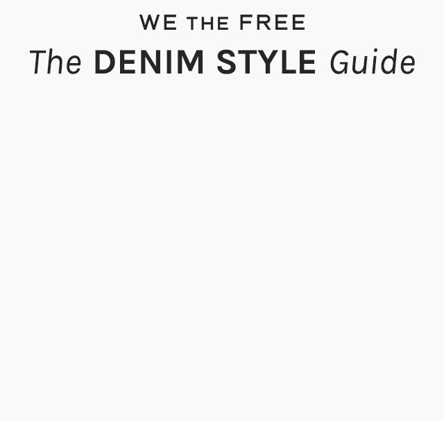 The Denim Style Guide