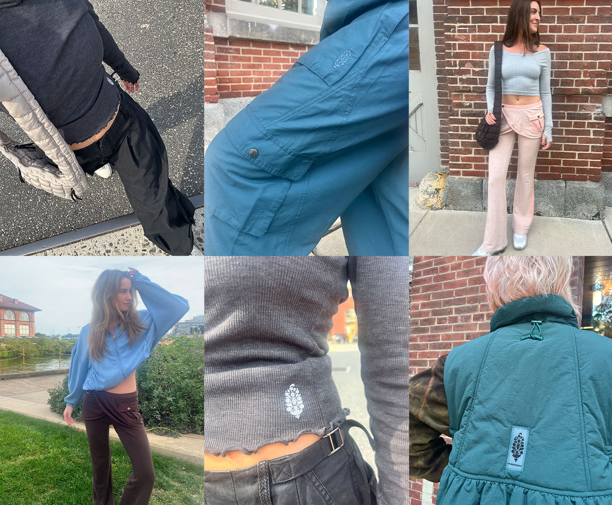 Girl wearing FP Movement clothes