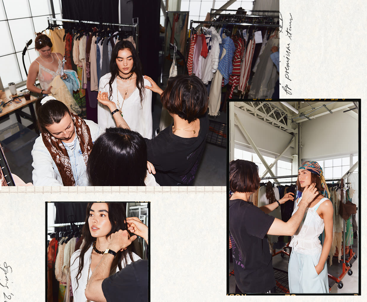 Girls in free people clothings