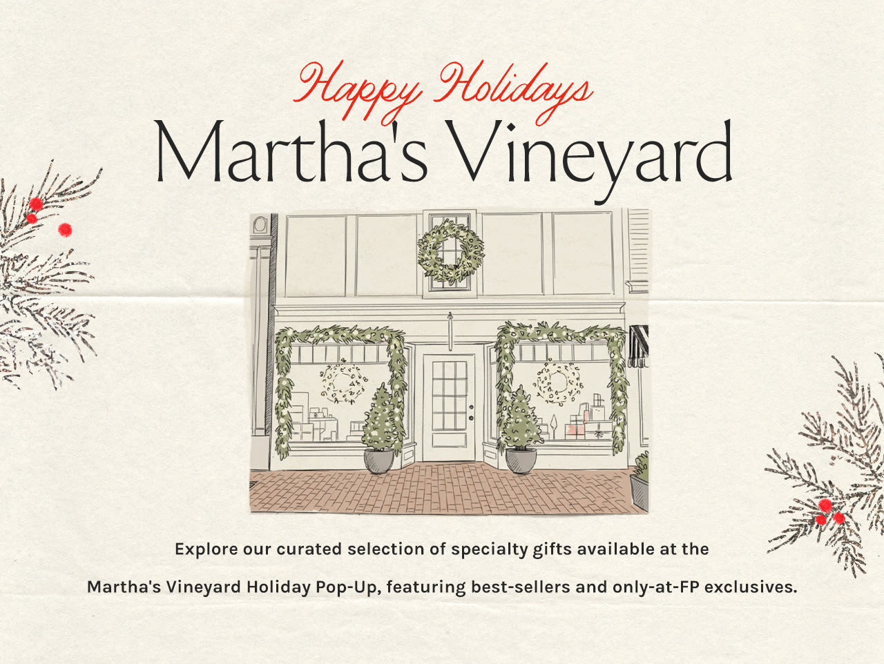 Happy Holidays, Martha's Vineyard