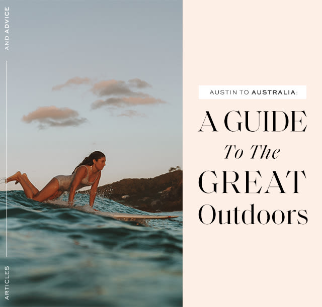 A Guide To The Great Outdoors