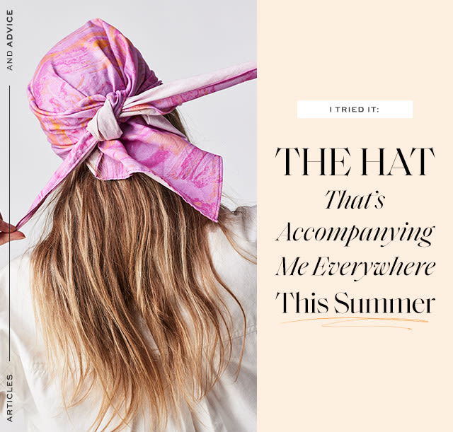 The Hat That’s Accompanying Me Everywhere This Summer
