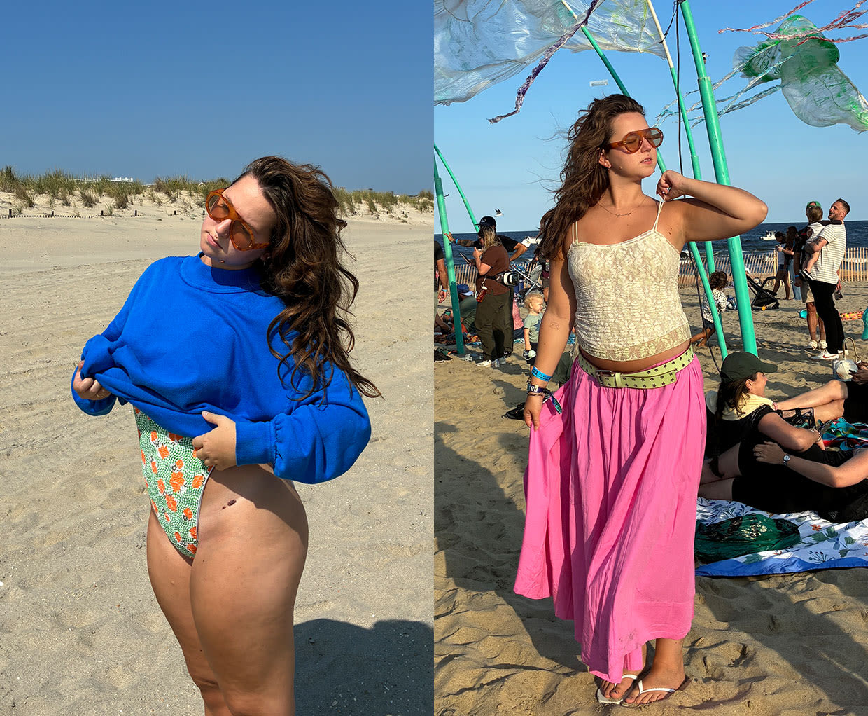Girl at local summer places