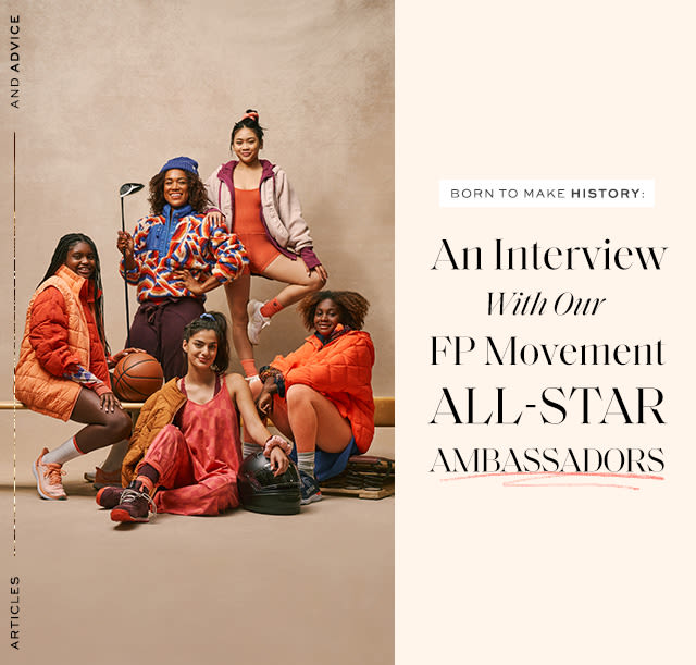Play Like A Girl: An interview with our FP Movement All-Star Ambassadors