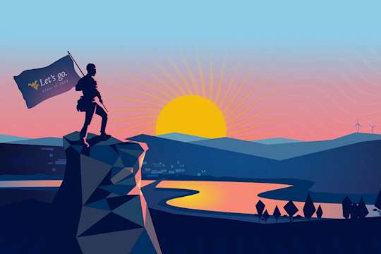 Mountaineer PC or tablet wallpaper
