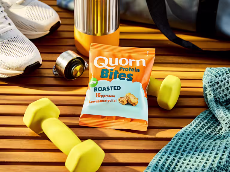 Quorn bite pre workout roasted 4x3