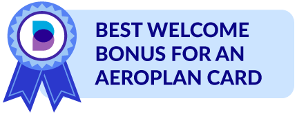 Best Welcome Bonus for an Aeroplan Card
