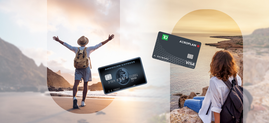 Travel Rewards Showdown: American Express Cobalt Card vs. TD Aeroplan Visa Infinite.