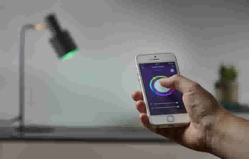 smart lamp op afstand met mobiel besturen
