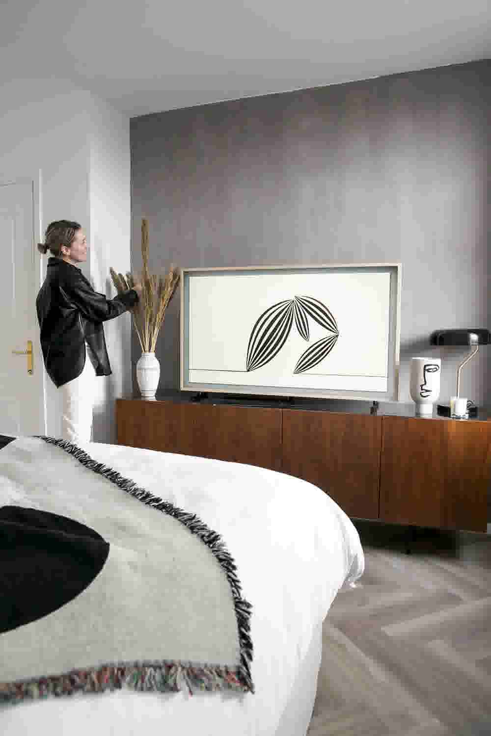 DIY: Kalkverf aanbrengen in de slaapkamer van Mariska Oldenburg