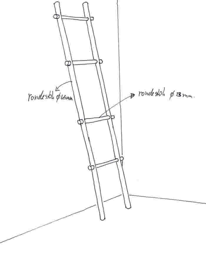 Hoe maak ik zelf een handdoek ladder?