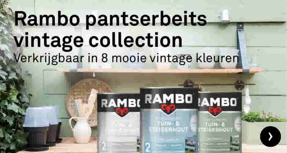 Rambo panserbeits vintage collection