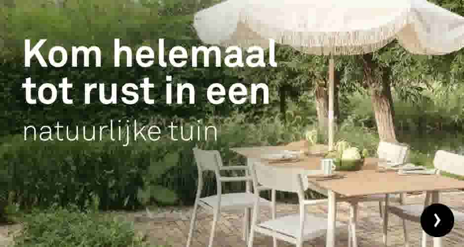 Kom helemaal tot rust in een natuurlijke tuin