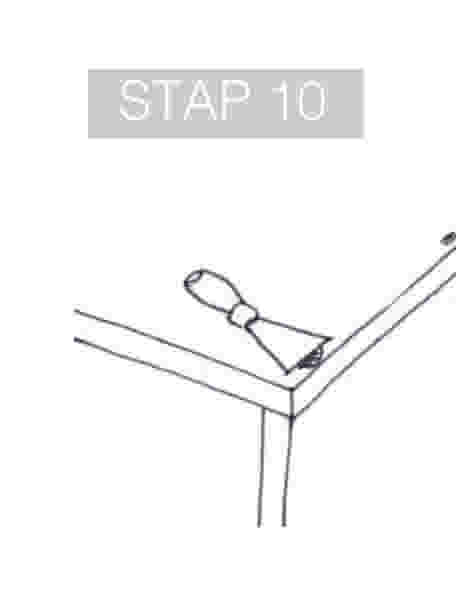 Inspiratie - DIY opbergbank met kledingrek - Step 10