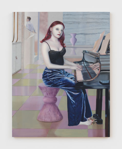 Hannah Murray
The Girl Pianist, 2023
Oil on linen
45 x 35 inches
114.3 x 88.9 cm