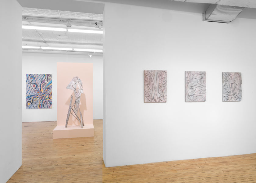 Installation view, Shaking Hour, February 23-March 26, 2017