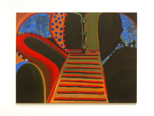 Annie Pearlman
Exciting Embrace, 2012
Oil on canvas
30 x 40 inches
76.2 x 101.6 cm