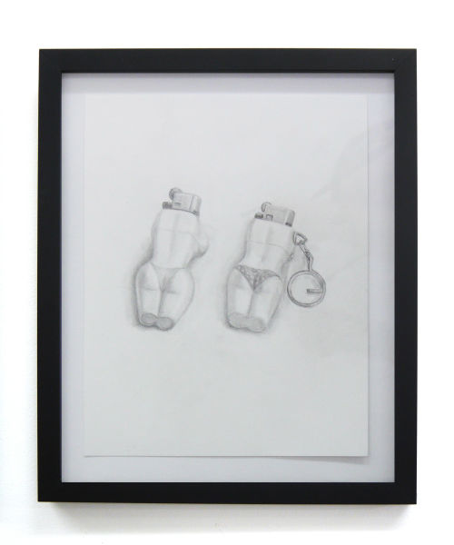 Portia Munson
Lighters, 2018
Graphite on paper
9.75 x 7.75 inches
24.8 x 19.7 cm