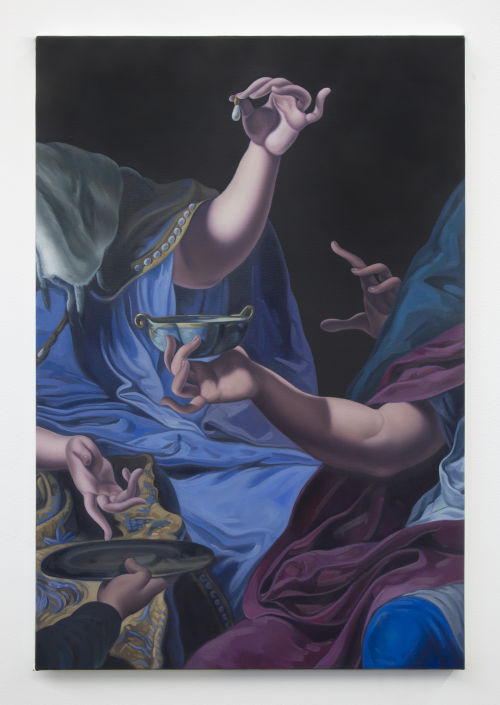 Jesse Mockrin
Wager, 2019
Oil on canvas
37 x 25 inches
94 x 63.5 cm