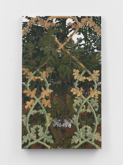 Sarah Esme Harrison
Untitled (January Gate), 2023
Oil on panel
60 x 35 x 5 inches
152.4 x 88.9 x 12.7 cm