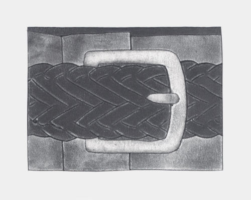 Anthony Iacono
Braided Belt (Edge Play Drawing), 2022
Graphite on paper
2 1/4 x 3 inches
5.7 x 7.6 cm
