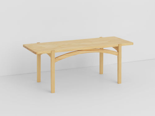 Francis Cape
Narrowsburg Bridge Coffee Table Model, 2019
White pine
8 x 21 x 8 inches
20.3 x 53.3 x 20.3 cm