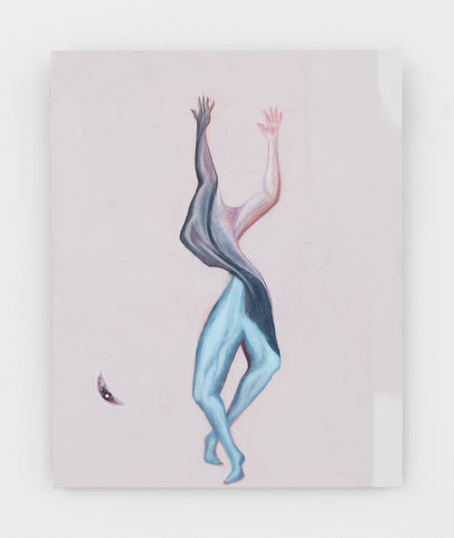 Max Bushman
The Dance of Chromosome 14, 2021
Oil, gouache, watercolor pencil, acrylic paint on canvas board
20 x 16 inches
50.8 x 40.6 cm