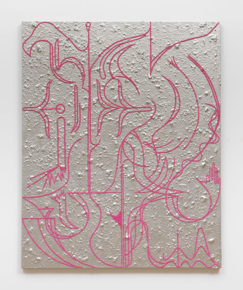 Tracy Thomason
Her Ancelor, 2023
Oil and marble dust on linen
72 x 58 inches
182.9 x 147.3 cm