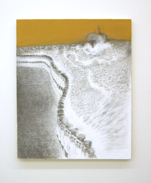 Taiyo Kimura
Dam, 2018
Graphite and acrylic on canvas
26 x 21 inches
66 x 53.3 cm
