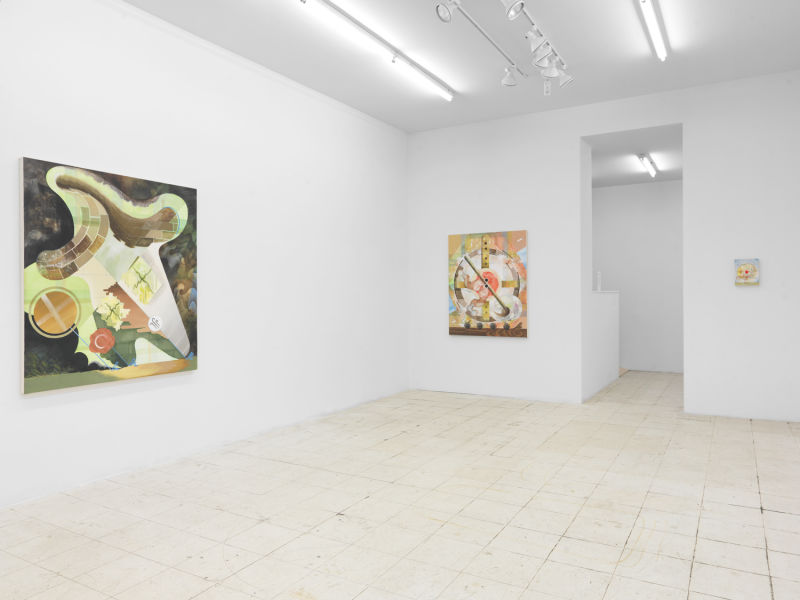 Installation view, Lindsay Burke: A Shift in the House, January-February 2021