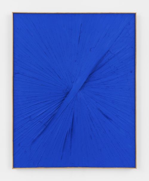 Matthew Chambers
Our Sense Of Discrimination Withdraws With A Lack Of Use, 2019
Oil and cold wax medium on canvas in artist's frame
57 x 45 inches
144.8 x 114.3 cm