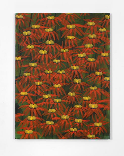 Ryan Mrozowski
Untitled (Shifted flowers), 2023
acrylic on linen
40 x 30 inches
101.6 x 76.2 cm