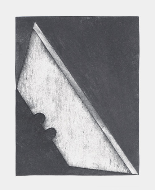 Anthony Iacono
Blade III (Edge Play Drawing), 2022
Graphite on paper
3 3/4 x 3 inches
9.5 x 7.6 cm