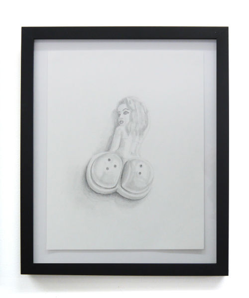 Portia Munson
Salt & Pepper, 2018
Graphite on paper
9.75 x 7.75 inches
24.8 x 19.7 cm