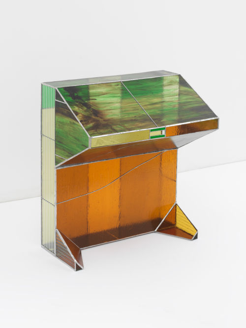 Matthew Fischer
Walking Tollbox, 2021
stained glass
25 x 21.5 x 13.5 inches
63.5 x 54.6 x 34.3 cm