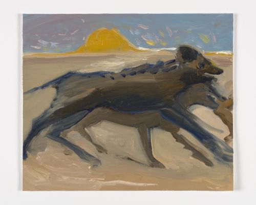 Jane Corrigan
Hunt, 2018
Oil on gessoed paper
13.75 x 16.25 inches
34.9 x 41.3 cm