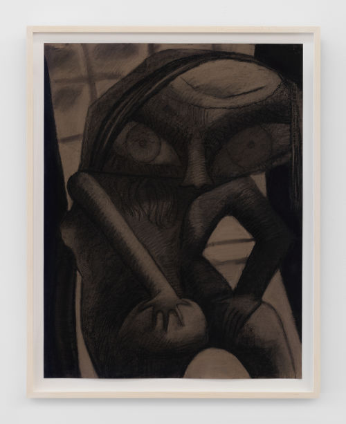 Dana Schutz
Repose, 2018
Charcoal on paper
25.5 x 19.5 inches
64.8 x 49.5 cm