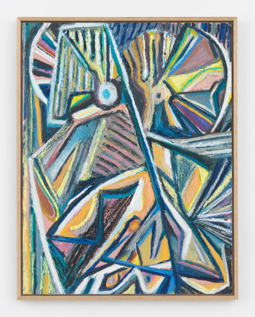 Johannes VanDerBeek
Dazed Daisy, 2017
Oil stick and oil pastel on panel
26.5 x 21 inches
67.3 x 53.3 cm