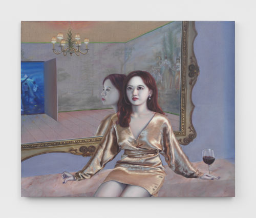 Hannah Murray
Wallflower, 2022
Oil on linen
36 x 44 inches (91.4 x 111.8 cm)